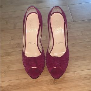 Authentic Christian Louboutin Jenny Heel